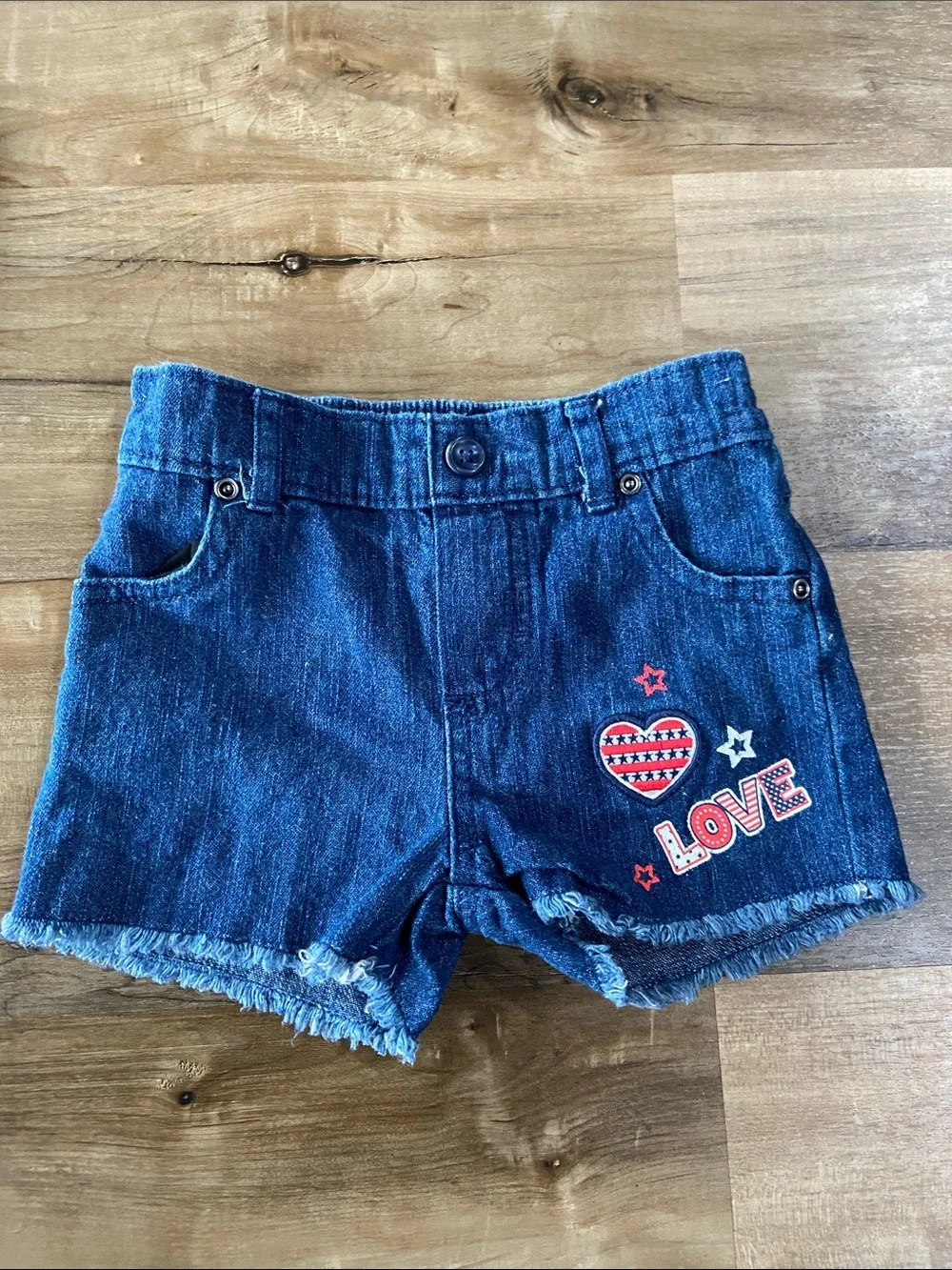 Toddler Girls 100% Cotton Shorts